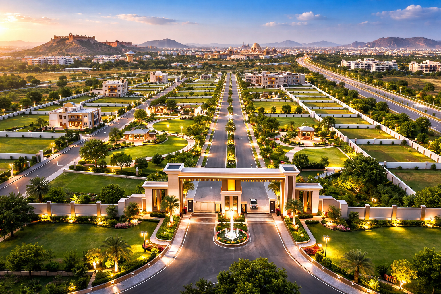 Jaipur gated township projects